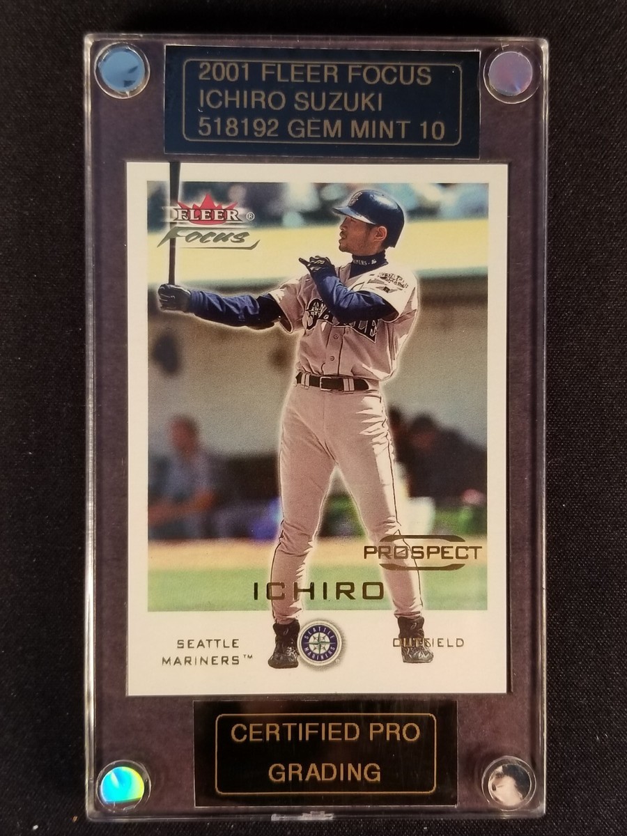 2001 FLEER Focus PROSPECT イチロー ルーキーカード 0 Ichiro Fleer 