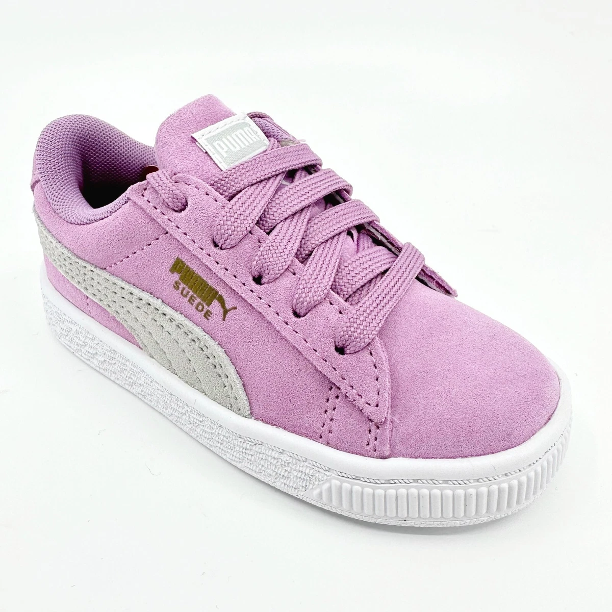 Puma suede heart lavender new arrivals