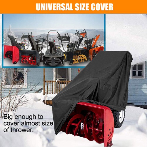 Cubierta lanzador de lona impermeable para soplador de nieve de dos etapas de alta resistencia protector contra el polvo UV - Imagen 20 de 27
