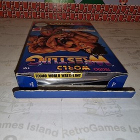 TECMO WORLD WRESTLING NINTENDO NES PAL A VERSIONE ITALIANA MATTEL CIB