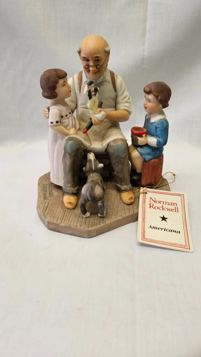 Norman Rockwell Figurine The Toymaker for sale | eBay