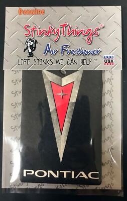 PONTIAC CAR AIR FRESHENER *BUY 5, GET 1 FREE !  GTO g6 g8 389 tri power trans am