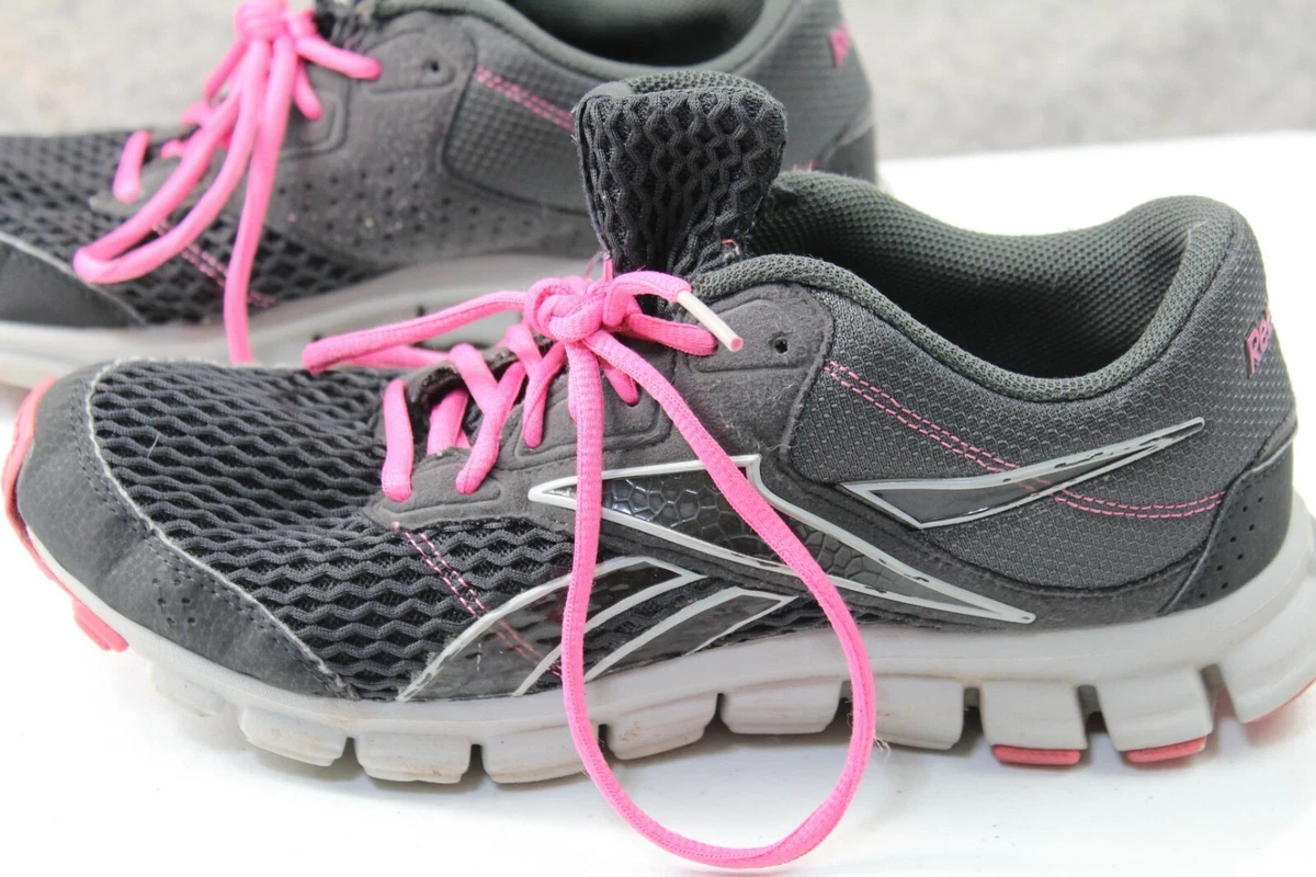 Reebok Shoes Size 10 Womens Smoothflex Ride 3.0 EX V53121 Lace Up Black Running