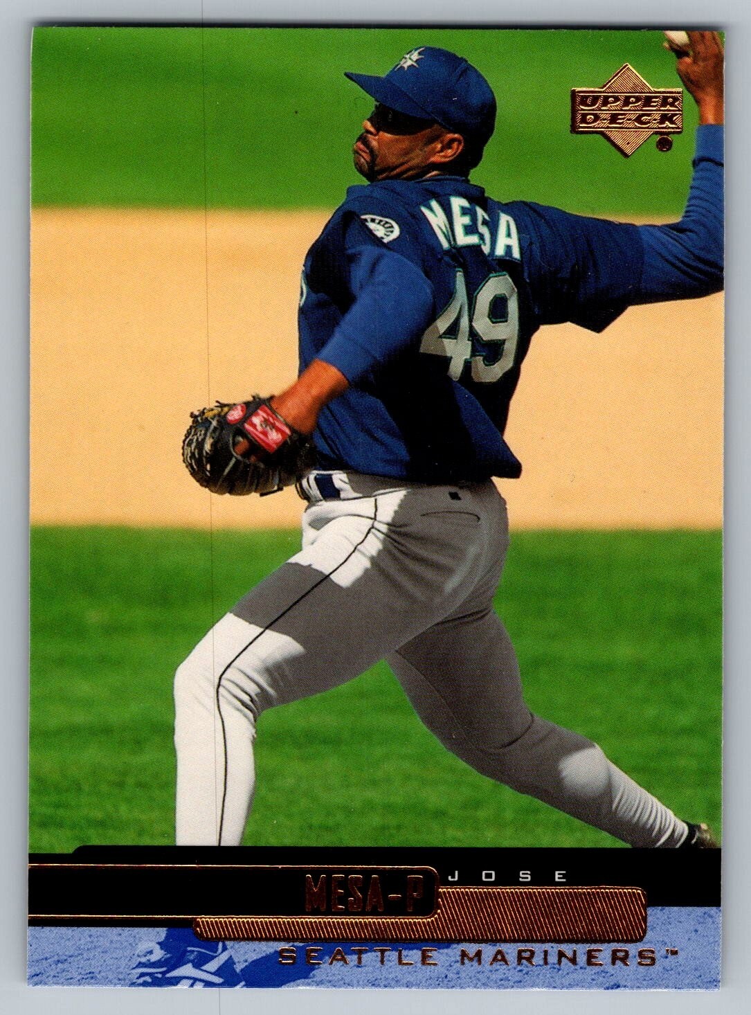 2000 Upper Deck Jose Mesa #238 Seattle Mariners