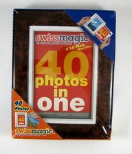 Swissmagic 40 Photos Album  Frame for 4x6 Photos NIB