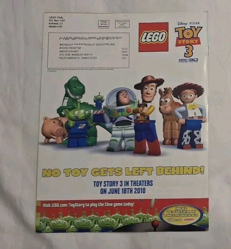 Lego Life Magazine Club Lot Of 7 And Poster - Picture 13 of 19