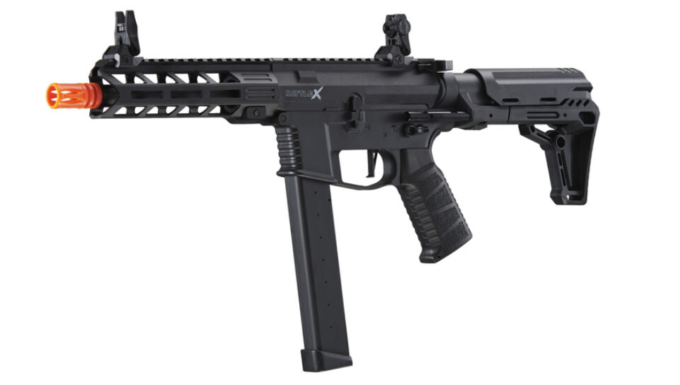 Lancer Tactical Gen 2 AEG 9mm Battle X CQB Carbine M4 Airsoft BB Riffle ...