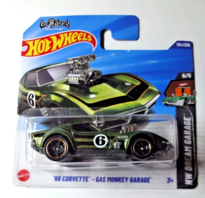 Hot Wheels - Corvette '68 - Gas Monkey Garage - HW Dream Garage 2025 - HYY74