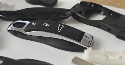 3 TASTEN SMART SCHLÜSSEL GEHÄUSE CASE FÜR PORSCHE CAYMAN PANAMERA CAYENNE MACAN 911