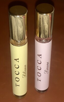 TOCCA Simone & Liliana Eau De Parfum Spray 2 X .15 Oz. (Travel Size) NEW