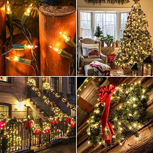 Multi Color Musical Christmas Lights Plays 25 Classical Holiday Songs 8 Function eBay