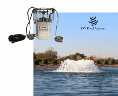 3/4 HP Kasco Surface Pond Aerator Circulator De-Icer 120V With Float & 50' Cord