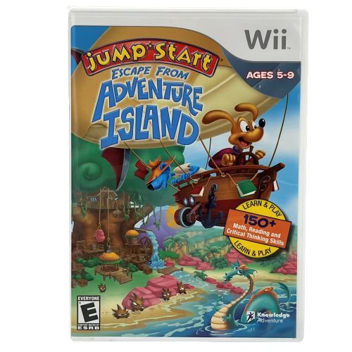 Escape From Adventure Island Nintendo Wii 2009 in Original Case w