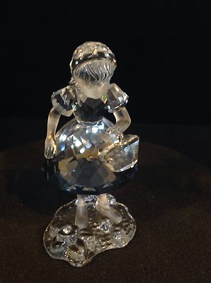 スワロフスキー 置物 (コミュニティー) SWAROVSKI RETIRED RED RIDING HOOD 191695 | eBay