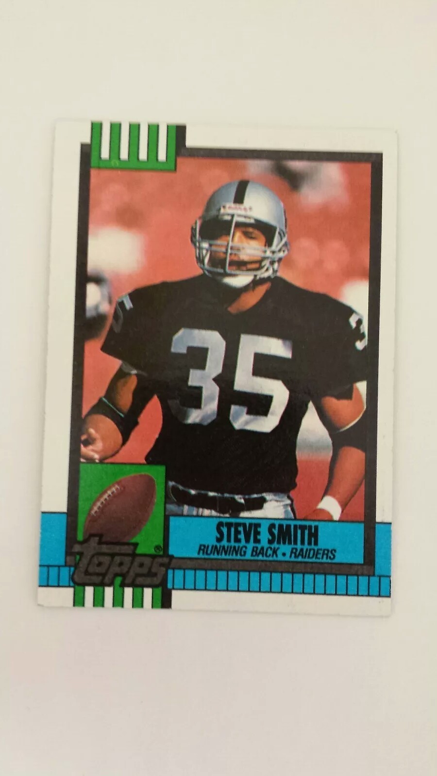 STEVE SMITH 1990 TOPPS FOOTBALL Card # 283 C0493