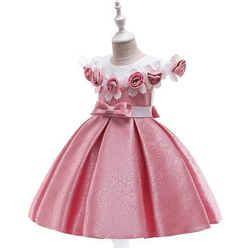 Girl's Flower Unicorn Gown Tutu Dress Wedding Events Princess Halloween Party - Picture 5 of 39