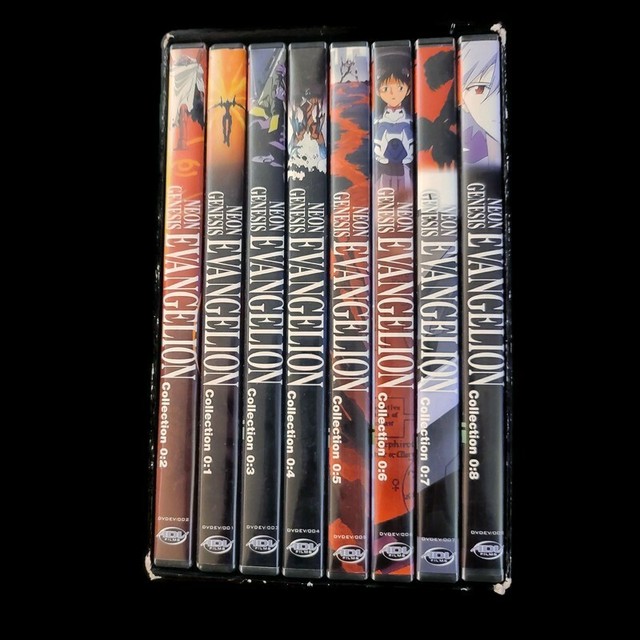Neon Genesis Evangelion - The Perfect Collection Box Set (DVD, 2002, 8-Disc Set) for sale online
