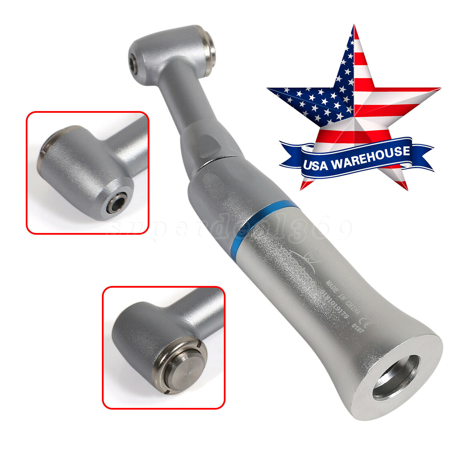 5PCS NSK Style Dental Low Slow Speed Contra Angle Handpiece Latch E - Foto 7