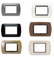 PLACCA IN PVC COMPATIBILE BTICINO LIVING LIGHT INTERNATIONAL