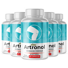 Artronol- Joint  Mobility Health Support- 5 Bottles- 300 Capsules