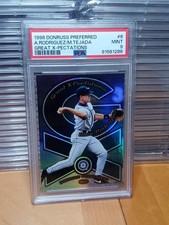 1998 Donruss Preferred Great X-Pectations Alex Rodriguez / M. Tejada PSA 9 Mint