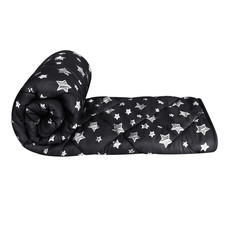 Moonsea Toddler Comforter Black Star Soft Quilted Baby Blanket Breathable Beddin