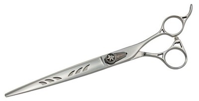 Kenchii Grooming Spider Shears Scissors Right Hand Straight KESP8 +Finger Insert