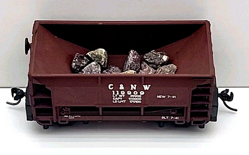 Coche de mineral escala HO 24' CNW 119909 + ruedas y acopladores de acero Kadee | Zustand: Used