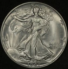1947 WALKING LIBERTY HALF DOLLAR LUSTROUS CHOICE UNCIRCULATED