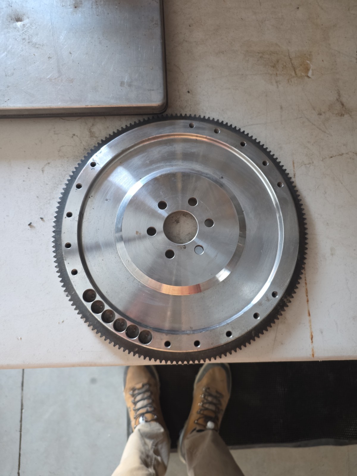Ford Performance M-6375-A302B Manual Transmission Flywheel Steel 157T 28.2