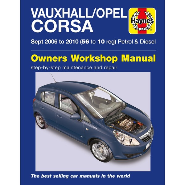 Opel Corsa Vauxhall 09.2006-2010 Benzin Diesel Repair Manual Haynes-image