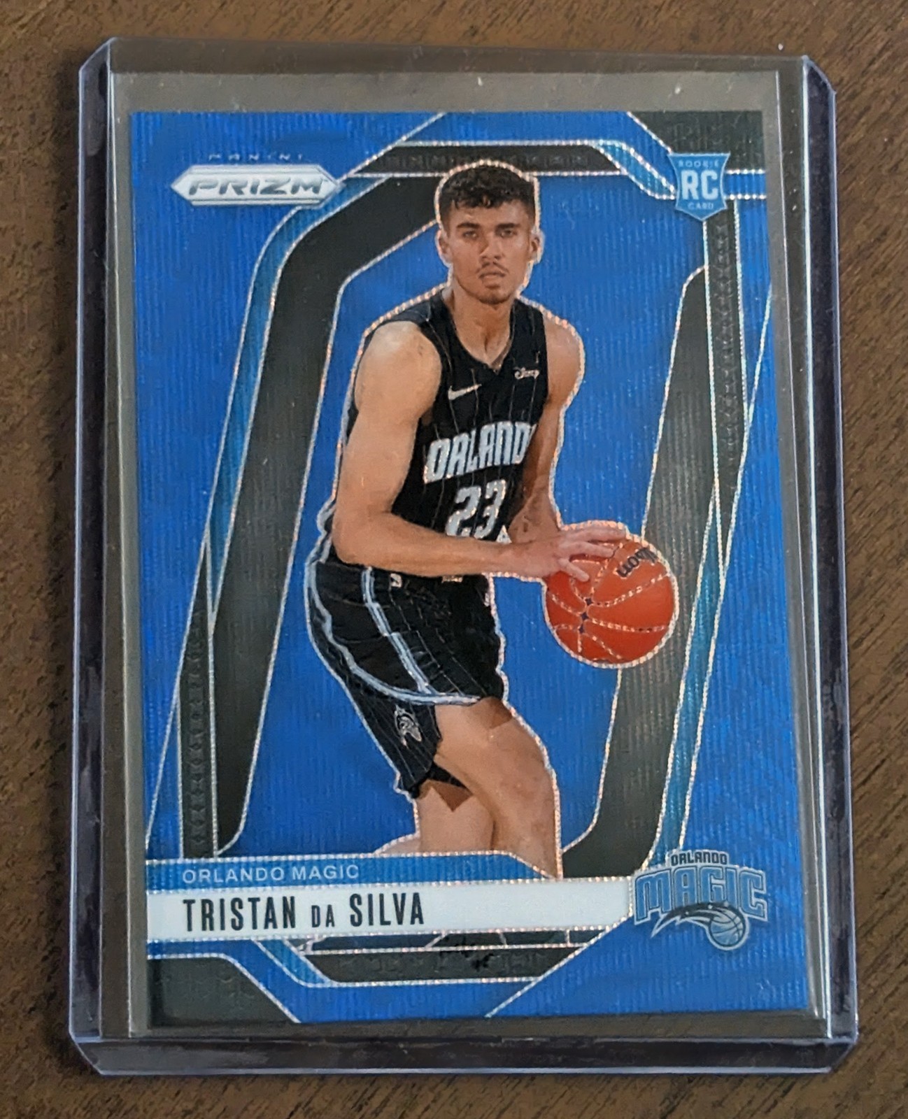 Tristan Da Silva 2024 Prizm Blue Wave /125 #256 Rookie RC Orlando Magic ✨