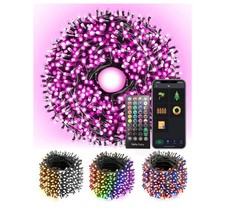165FT 500 LED Color Changing String Lights with Music Sync Wedding Party Decor