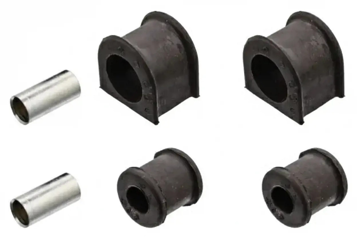 febi bilstein 41338 Gommini Barra Stabilizzatrice Assale posteriore, Gomma - Immagine 2