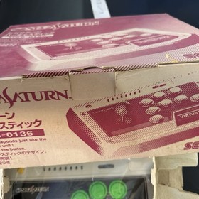 Sega Saturn Virtua Stick SS HSS-0136 Controller BOX Tested working NTSC-J  Japan