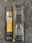 Sony Rm-Vlz620 8 Component Universal Black Remote Control Rm-Vlz620