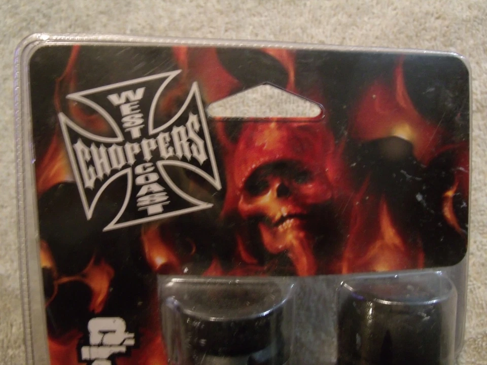 Empuñaduras de granada para manillar de bicicleta West Coast Choppers - Diseño de cruz de hierro vintage Foto 4 de 4