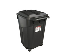 45 Gallon Wheeled Heavy Duty Plastic Garbage ...