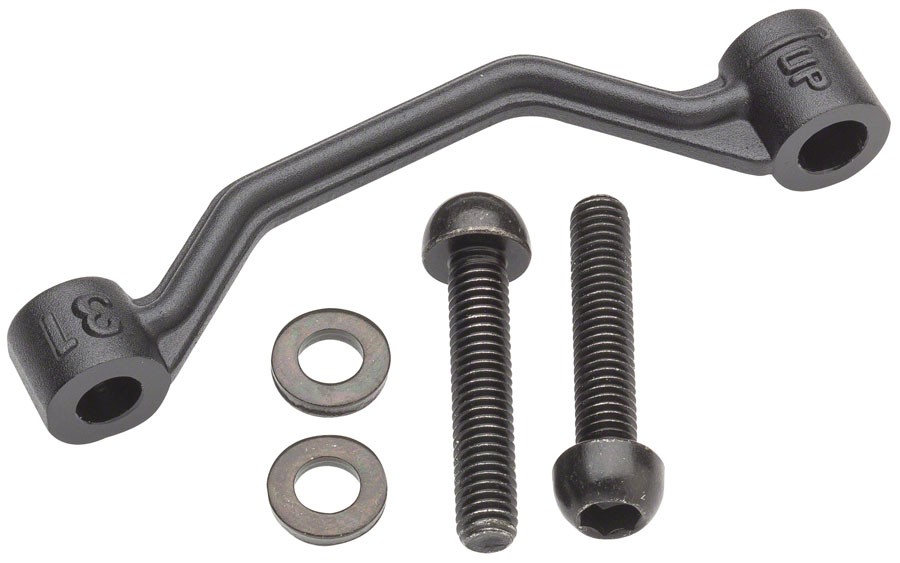 Hayes Post Mount Disc Brake Adaptor 160mm for 180mm Rotor Black ISOQRTa 4390₽