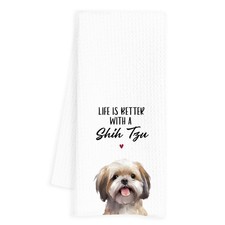 Shih Tzu Kitchen Towels - 16x24 inch, Gifts for Women, Tea Towels Hand Towel...