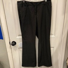 Black dress pants slacks tiny dots size 12P modern fit