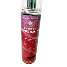 BATH  BODY WORKS TWISTED PEPPERMINT FINE FRAGRANCE MIST 8 OZ