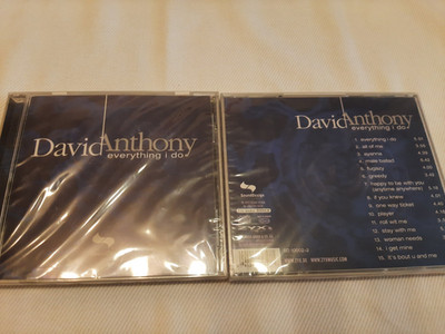 CD DAVID ANTHONY - EVERYTHING I DO - ALBUM (NEU & OVP)