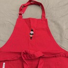 Child’s Williams Sonoma Classic Red Bib Apron Nutcracker Theme — photo 2