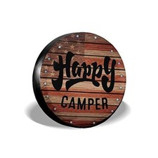 Tire Cover Camping Portable Polyester Universal Spare Wheel Tire Cover 15 Inch