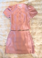 Reformation Mika Two Piece In Bubblegum, brand new, No flaws, without tags.