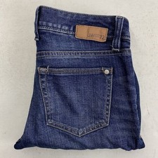 Jeanswest Womens Blue Slim Straight Denim Stretch Jeans Size 7 Good Wron JIF7