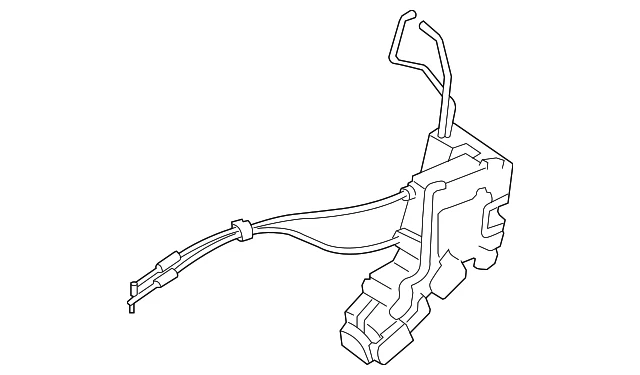 Conjunto de cerradura para Kia Rio Rio5 2006-2011 (N/P 81321-1G000)