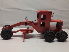Marx Lumar Grader Pressed Steel Toy Orange/Re...