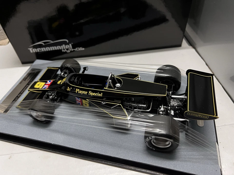 Lotus 77 F1 Brazil GP 1976 #5 Ronnie Peterson Tecnomodel 1/18 - Immagine 3 di 4